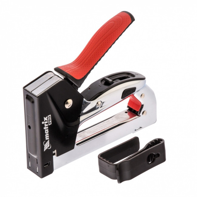 Степлер мебельный, стальной, быстрая загрузка, тип скобы 53, 4-14 мм, PRO Matrix ( 40917 ) Степлер мебельный, стальной, быстрая загрузка, тип скобы 53, 4-14 мм, PRO Matrix ( 40917 )