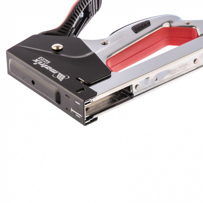 Степлер мебельный, стальной, быстрая загрузка, тип скобы 53, 4-14 мм, PRO Matrix ( 40917 ) Степлер мебельный, стальной, быстрая загрузка, тип скобы 53, 4-14 мм, PRO Matrix ( 40917 )