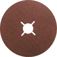 Круги фибровые 5 шт, Р 80, 115 х 22 mm Matrix, ( 73904 )