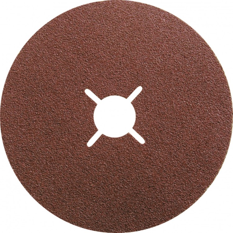Круги фибровые 5 шт, Р 80, 115 х 22 mm Matrix, ( 73904 )