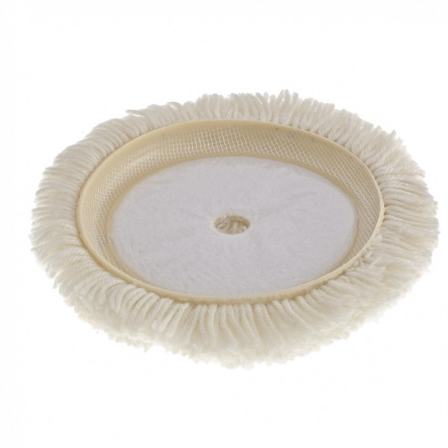 Насадка полировальная "под липучку", 180 мм, плетеная шерстяная нить Matrix, ( 75958 ) Насадка полировальная "под липучку", 180 мм, плетеная шерстяная нить Matrix, ( 75958 )