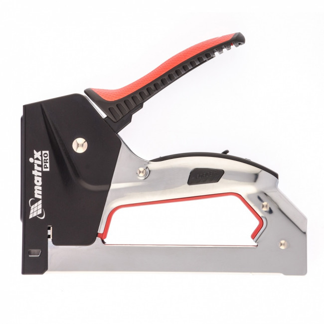 Степлер мебельный, стальной, тип 53, 6-14 мм, тип 300, 14 мм, тип 500, 14 мм, PRO Matrix ( 40918 ) Степлер мебельный, стальной, тип 53, 6-14 мм, тип 300, 14 мм, тип 500, 14 мм, PRO Matrix ( 40918 )