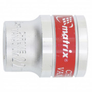 Головка торцевая, 22 мм, шестигранная, CrV, под квадрат 1/2, хромированная Matrix Master, ( 13122 ) Головка торцевая, 22 мм, шестигранная, CrV, под квадрат 1/2, хромированная Matrix Master, ( 13122 )