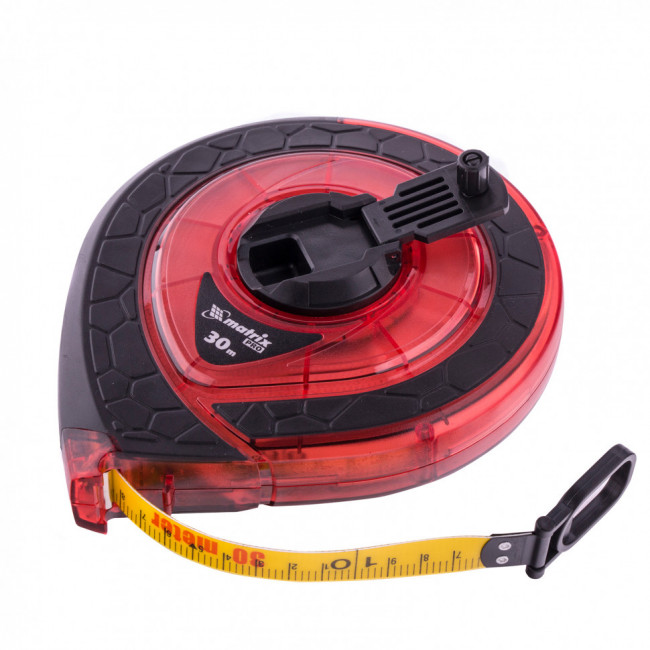 Рулетка геодезическая 30 м х 15 мм, закрытый корпус, фибергласовая лента, двусторонняя шкала, Pro Matrix, ( 31271 ) Рулетка геодезическая 30 м х 15 мм, закрытый корпус, фибергласовая лента, двусторонняя шкала, Pro Matrix, ( 31271 )