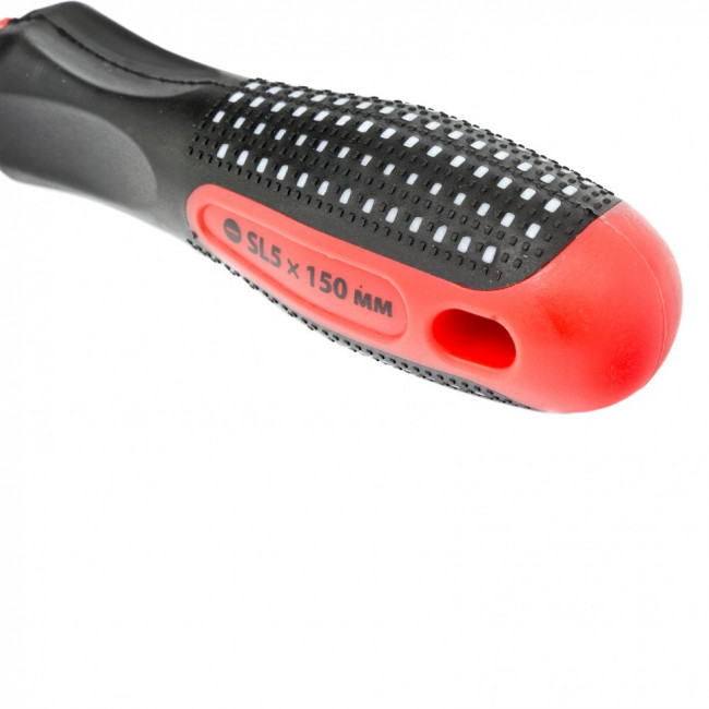 Отвертка Fusion, SL5 х 150 мм, CrV, трехкомпонентная рукоятка "Anti slip" Matrix, ( 11420 ) Отвертка Fusion, SL5 х 150 мм, CrV, трехкомпонентная рукоятка "Anti slip" Matrix, ( 11420 )