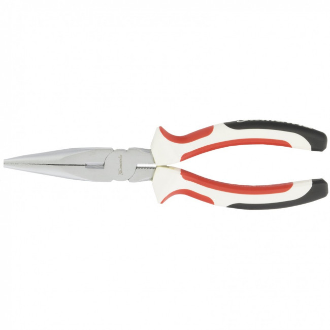 Длинногубцы прямые, WHite Nickel, 200 мм, никелированные, трехкомпонентные рукоятки Matrix, ( 17190 ) Длинногубцы прямые, WHite Nickel, 200 мм, никелированные, трехкомпонентные рукоятки Matrix, ( 17190 )