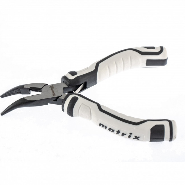 Длинногубцы Mini, 125 мм, изогнутые, авторазжим, Pro Matrix, ( 17831 ) Длинногубцы Mini, 125 мм, изогнутые, авторазжим, Pro Matrix, ( 17831 )
