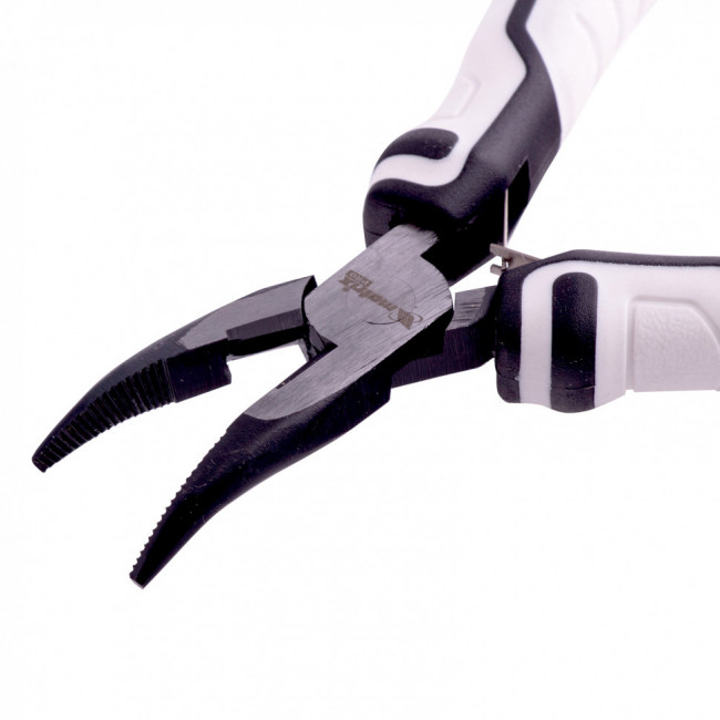 Длинногубцы Mini, 125 мм, изогнутые, авторазжим, Pro Matrix, ( 17831 ) Длинногубцы Mini, 125 мм, изогнутые, авторазжим, Pro Matrix, ( 17831 )