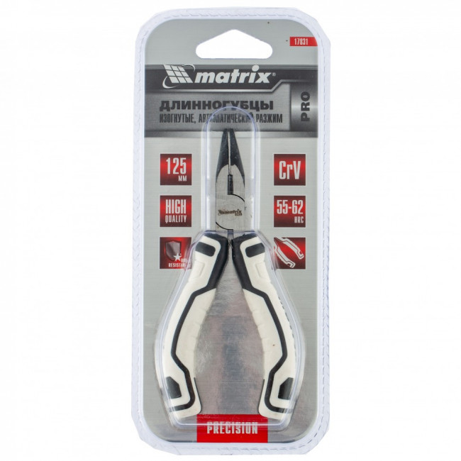 Длинногубцы Mini, 125 мм, изогнутые, авторазжим, Pro Matrix, ( 17831 ) Длинногубцы Mini, 125 мм, изогнутые, авторазжим, Pro Matrix, ( 17831 )