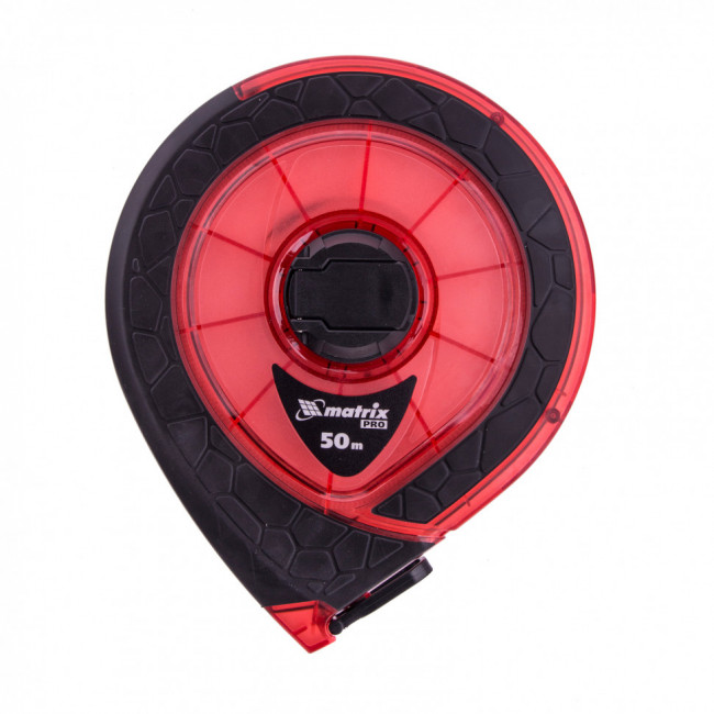 Рулетка геодезическая 50 м х 15 мм, закрытый корпус, фибергласовая лента, двусторонняя шкала, Pro Matrix, ( 31272 ) Рулетка геодезическая 50 м х 15 мм, закрытый корпус, фибергласовая лента, двусторонняя шкала, Pro Matrix, ( 31272 )