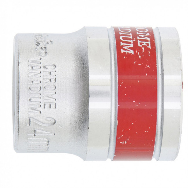 Головка торцевая, 24 мм, шестигранная, CrV, под квадрат 1/2, хромированная Matrix Master, ( 13124 ) Головка торцевая, 24 мм, шестигранная, CrV, под квадрат 1/2, хромированная Matrix Master, ( 13124 )