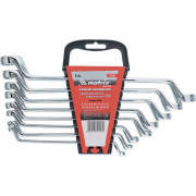 Набор ключей накидных 8 шт, 6-22мм, CrV, Elliptical, зеркальное хромирование Matrix Master, ( 15338 ) Набор ключей накидных 8 шт, 6-22мм, CrV, Elliptical, зеркальное хромирование Matrix Master, ( 15338 )