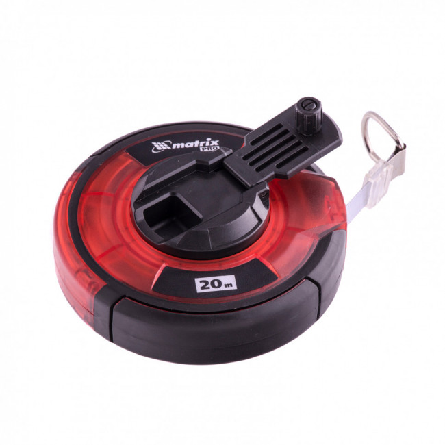 Рулетка геодезическая 20 м х 12,5 мм, закрытый корпус, стальная лента, односторонняя шкала, Pro Matrix, ( 31280 ) Рулетка геодезическая 20 м х 12,5 мм, закрытый корпус, стальная лента, односторонняя шкала, Pro Matrix, ( 31280 )