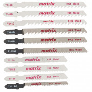 Набор полотен для электролобзика универсальный, 10 шт, T-SET1001 Matrix, ( 78246 ) Набор полотен для электролобзика универсальный, 10 шт, T-SET1001 Matrix, ( 78246 )