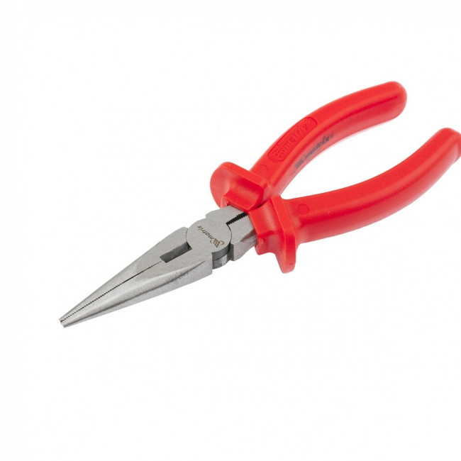 Длинногубцы прямые Econom, 180 мм, шлифованные, пластмассовые рукоятки Matrix, ( 17193 ) Длинногубцы прямые Econom, 180 мм, шлифованные, пластмассовые рукоятки Matrix, ( 17193 )