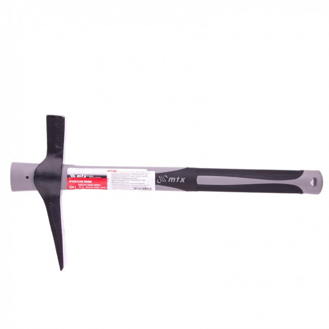 Кирка-молоток печника и каменщика 500 г, фибергласовая обрезиненная рукоятка 385 мм Matrix, ( 21824 ) Кирка-молоток печника и каменщика 500 г, фибергласовая обрезиненная рукоятка 385 мм Matrix, ( 21824 )