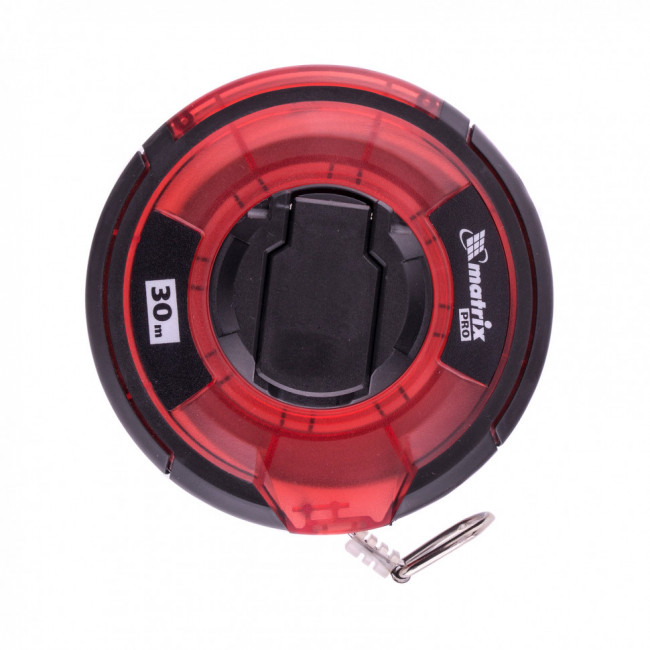 Рулетка геодезическая 30 м х 12,5 мм, закрытый корпус, стальная лента, односторонняя шкала, Pro Matrix, ( 31281 ) Рулетка геодезическая 30 м х 12,5 мм, закрытый корпус, стальная лента, односторонняя шкала, Pro Matrix, ( 31281 )