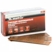 Гвозди финишные, (шпильки) 23GA для пневматического нейлера финишного D 0,64 мм, длина 15 мм, 5000 шт Matrix, ( 57671 ) Гвозди финишные, (шпильки) 23GA для пневматического нейлера финишного D 0,64 мм, длина 15 мм, 5000 шт Matrix, ( 57671 )