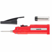 Паяльник беспроводной 4.5 В, 8 Вт, 350°С, припой 10 г, работа от элементов питания 3хАА Matrix ( 91352 ) Паяльник беспроводной 4.5 В, 8 Вт, 350°С, припой 10 г, работа от элементов питания 3хАА Matrix ( 91352 )