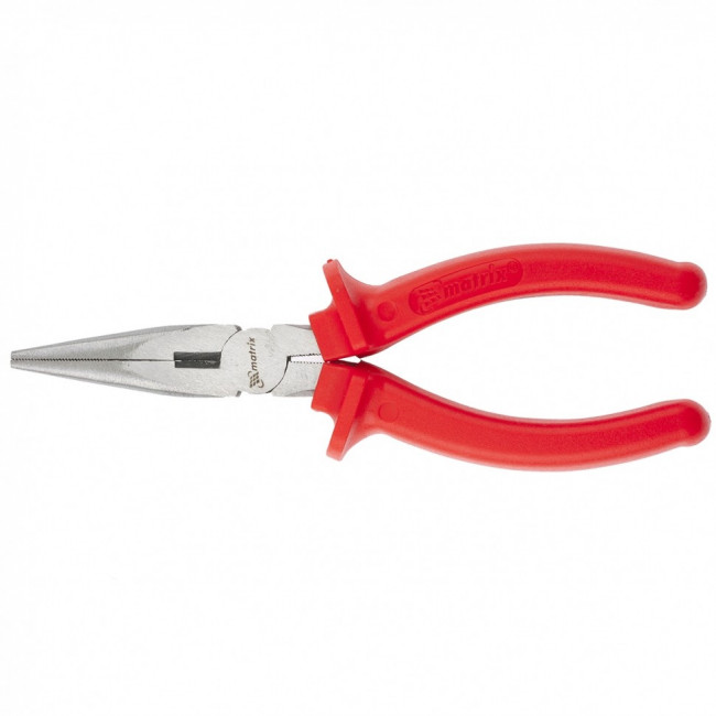 Длинногубцы прямые Econom, 200 мм, шлифованные, пластмассовые рукоятки Matrix, ( 17194 ) Длинногубцы прямые Econom, 200 мм, шлифованные, пластмассовые рукоятки Matrix, ( 17194 )