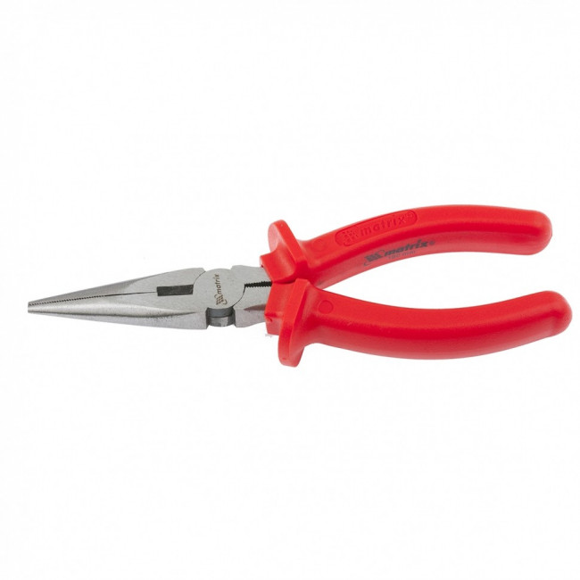 Длинногубцы прямые Econom, 200 мм, шлифованные, пластмассовые рукоятки Matrix, ( 17194 ) Длинногубцы прямые Econom, 200 мм, шлифованные, пластмассовые рукоятки Matrix, ( 17194 )