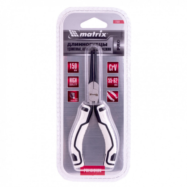 Длинногубцы Mini удлиненные, 150 мм, авторазжим, Pro Matrix, ( 17834 ) Длинногубцы Mini удлиненные, 150 мм, авторазжим, Pro Matrix, ( 17834 )