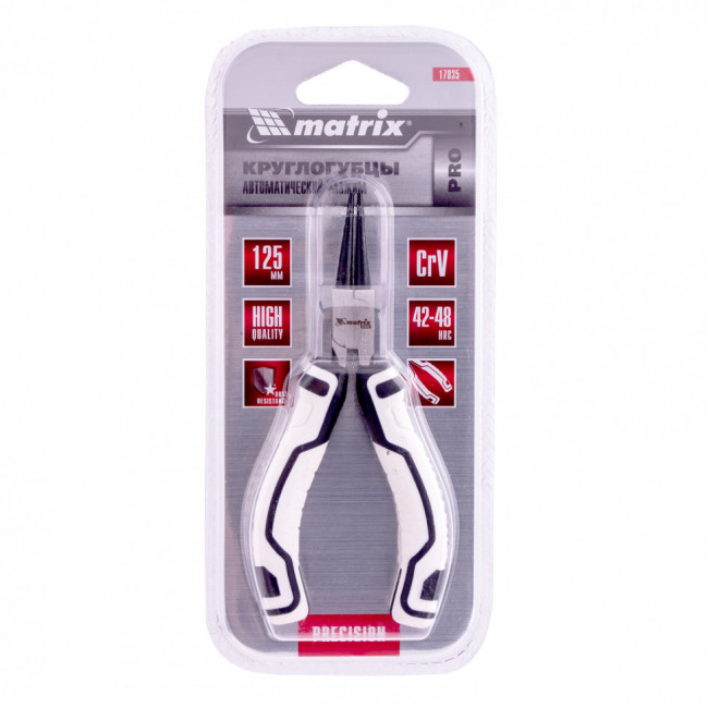 Круглогубцы Mini, 125 мм, авторазжим, Pro Matrix, ( 17835 ) Круглогубцы Mini, 125 мм, авторазжим, Pro Matrix, ( 17835 )