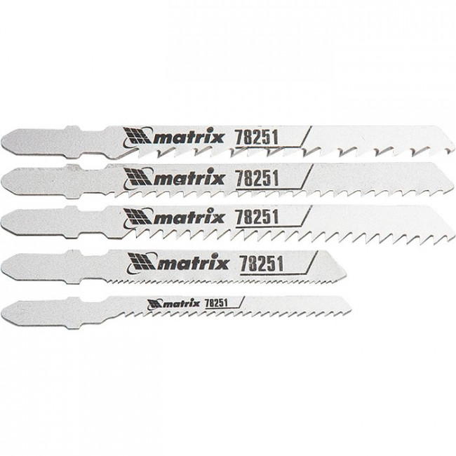 Набор полотен для электролобзика универсальный, 5 шт Matrix Professional, ( 78251 ) Набор полотен для электролобзика универсальный, 5 шт Matrix Professional, ( 78251 )
