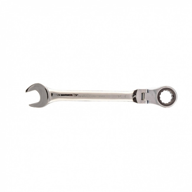 Ключ комбинированный трещоточный, 32 мм, CrV, шарнирный, зеркальный хром Matrix ( 14900 ) Ключ комбинированный трещоточный, 32 мм, CrV, шарнирный, зеркальный хром Matrix ( 14900 )