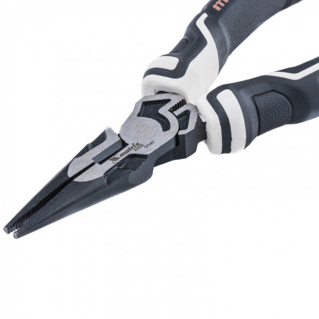 Длинногубцы прямые 165 мм, усиленная система, Pro Matrix, ( 17197 ) Длинногубцы прямые 165 мм, усиленная система, Pro Matrix, ( 17197 )