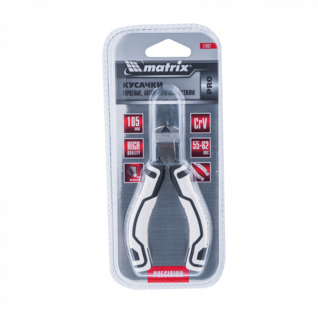 Кусачки торцевые Mini, 105 мм, авторазжим, Pro Matrix, ( 17837 ) Кусачки торцевые Mini, 105 мм, авторазжим, Pro Matrix, ( 17837 )