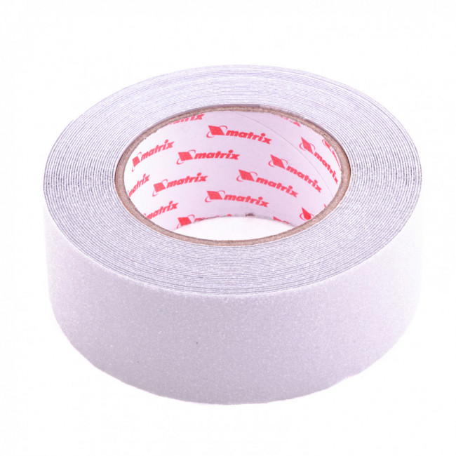 Лента клейкая противоскользящая, прозрачная 50мм x 10 м Matrix, ( 88716 ) Лента клейкая противоскользящая, прозрачная 50мм x 10 м Matrix, ( 88716 )