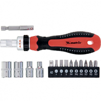 Отвертки с битами и торцевыми головками